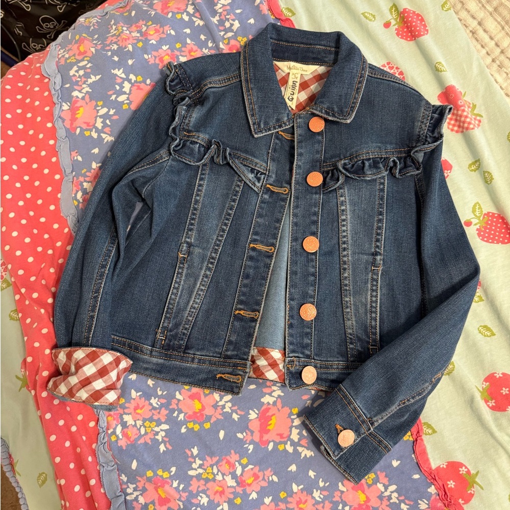 Matilda Jane Jean jacket size 8, EUC